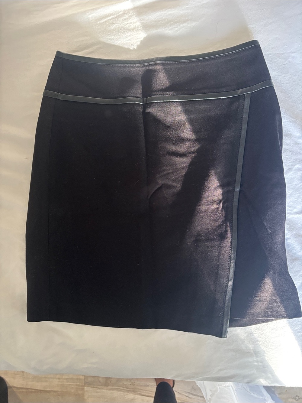 WHBM Classic Black Women's Pencil Skirt - Sleek Office Essential